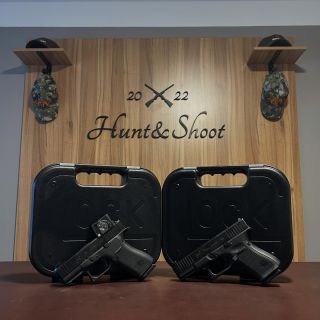 GLOCK 43X A-CUT & GLOCK G19 gen 5 MOS skladom📦 #glock #glock43x #glock19mos #shooting #shooter #defense #9x19 #aimpoint...